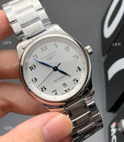 KY Fatcory Replica Swiss Longines Master Watch Stainless Steel